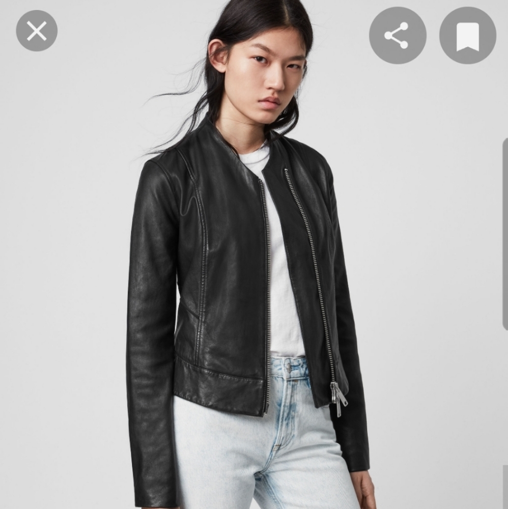 AllSaints Jae blazer Sheep leather 4 US